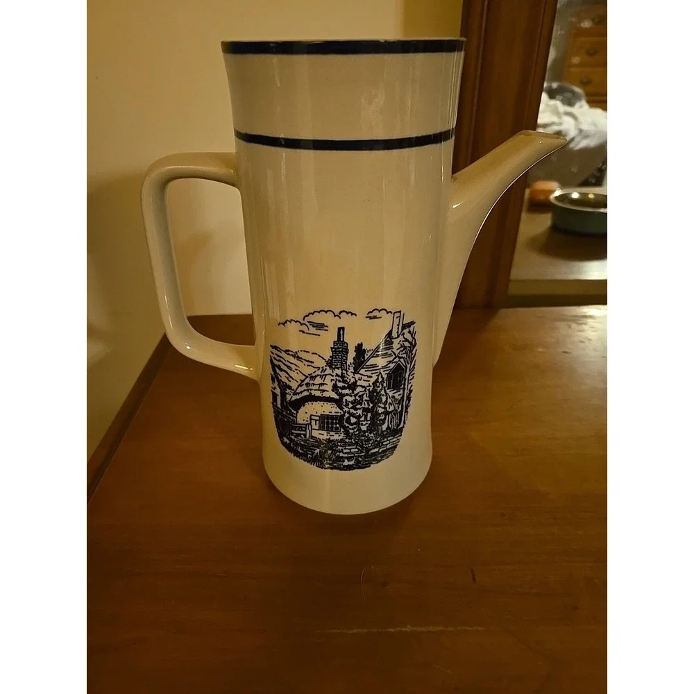 Stoneware Blue vintage ceramic